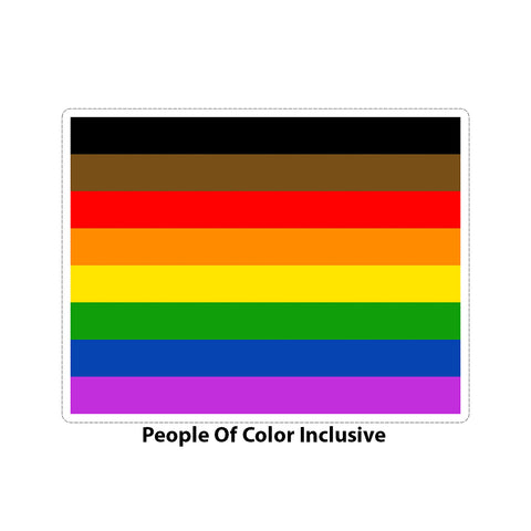 LGBT Pride Flag Vinyl Car Sticker