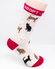 Adopt Rescue Assorted Novelty Socks
