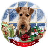 Airedale Terrier Howliday Dog Christmas Ornament