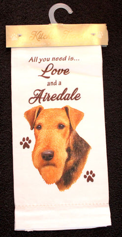Airedale Dish Towel