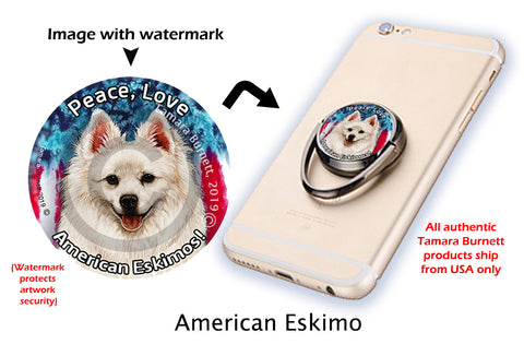America Eskimo Phone Buddy Cellphone Ring Stand
