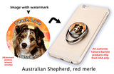 Australian Shepherd Phone Buddy Cellphone Ring Stand