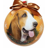 Basset Hound Shatterproof Dog Christmas Ornament