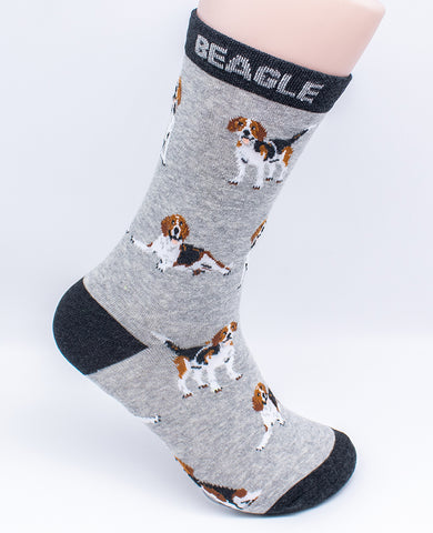 Beagle Dog Novelty Socks