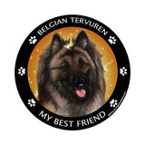 Belgian Tervuren My Best Friend Dog Breed Magnet