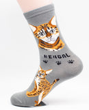 Bengal Socks Cat Breed Foozy Novelty Socks
