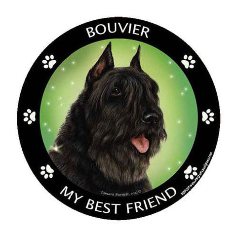 Bouvier des Flandres My Best Friend Dog Breed Magnet