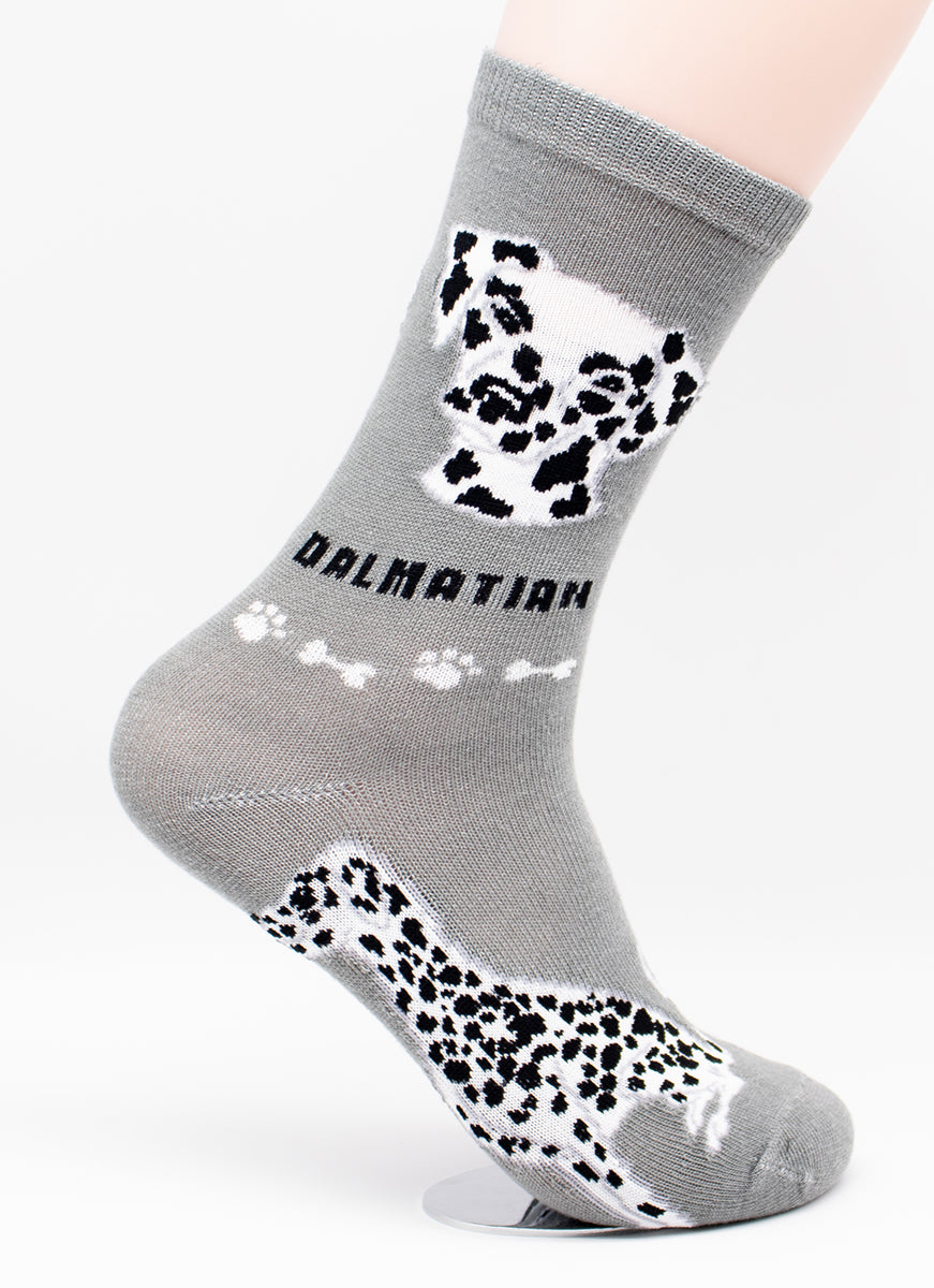 Dalmatian Dog Breed Foozy Novelty Socks