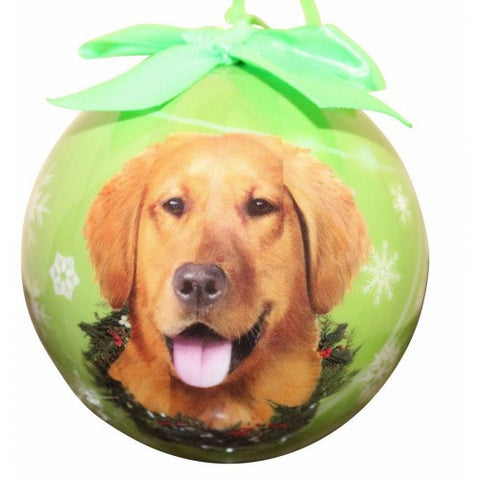 Golden Retriever Shatterproof Dog Breed Christmas Ornament