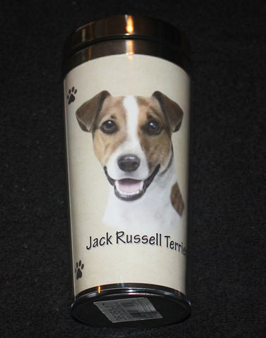 Jack Russell Terrier Stainless Steel Travel Tumbler