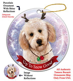 Labradoodle Howliday Dog Christmas Ornament