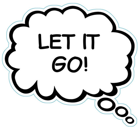 Let It Go! Brain Fart Car Magnet