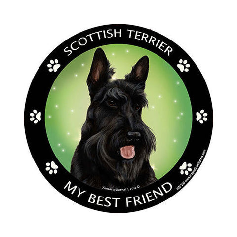 Scottish Terrier My Best Friend Dog Breed Magnet