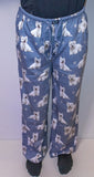 Westie Unisex Pajama Pants