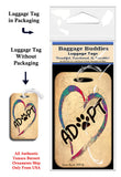 Adopt Baggage Buddy Luggage Tag