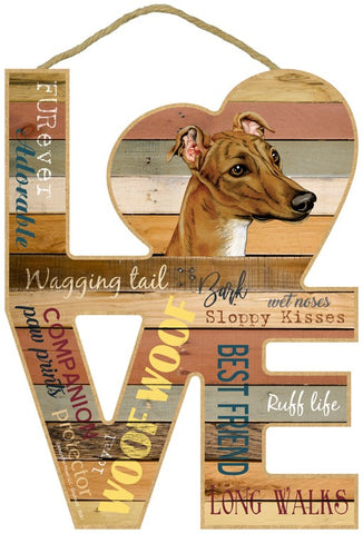 Greyhound Love Sign