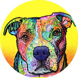 Pit Bull Assorted Dean Russo 5" Car Magnet