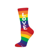 Rainbow Love LGBT Socks