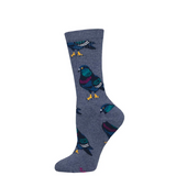 Sly Pigeon Bird Socks