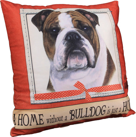 Bulldog Dog Breed Throw Pillow