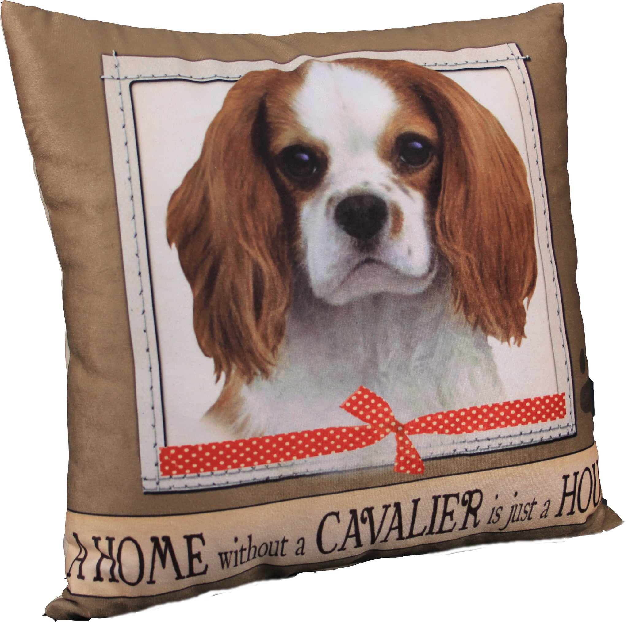 Cavalier King Charles Spaniel Dog Breed Throw Pillow