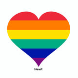 LGBT Pride Flag Vinyl Car Sticker