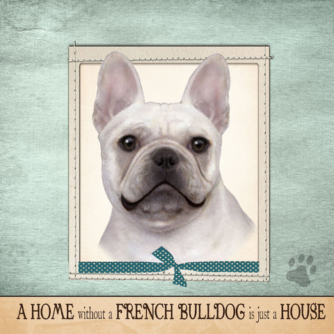 French Bulldog Frenchie Dog Breed Throw Pillow