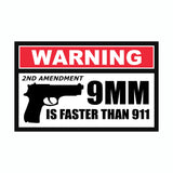 Assorted Protected By Pro 2nd Amendment Sticker