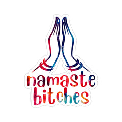 Namaste Bitches Assorted Yoga Vinyl Sticker