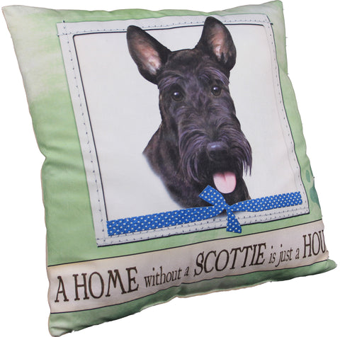 Scottish Terrier Dog Breed Throw Pillow