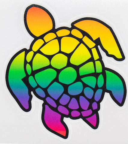 Sea Turtle Vinyl Car Sticker