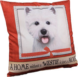 West Highland Terrier Westie Dog Breed Throw Pillow