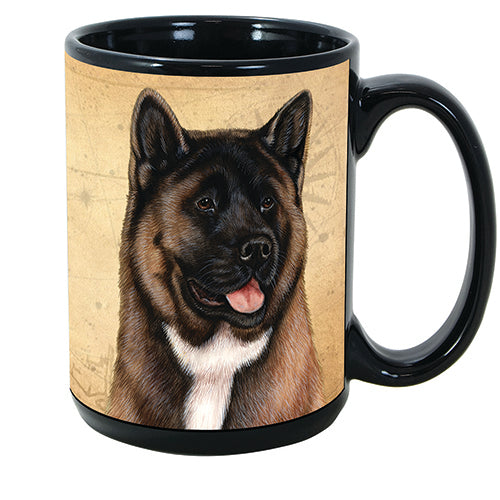 Faithful Friends Akita Dog Breed Coffee Mug