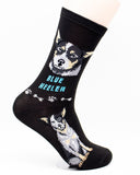 Australian Cattledog Blue Heeler Dog Breed Foozy Novelty Socks