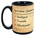 Faithful Friends Australian Shepherd Dog Breed Coffee Mug