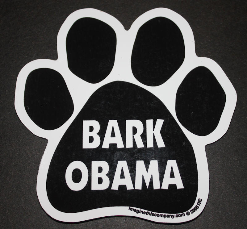 Bark Obama Dog Paw Magnet