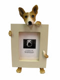 Basenji Dog Picture Frame Holder