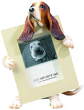 Basset Hound Dog Picture Frame Holder