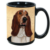 Faithful Friends Basset Hound Dog Breed Coffee Mug