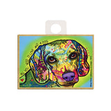 Beagle All You Need Is A Love And A Dog Dean Russo Wood Dog Magnet