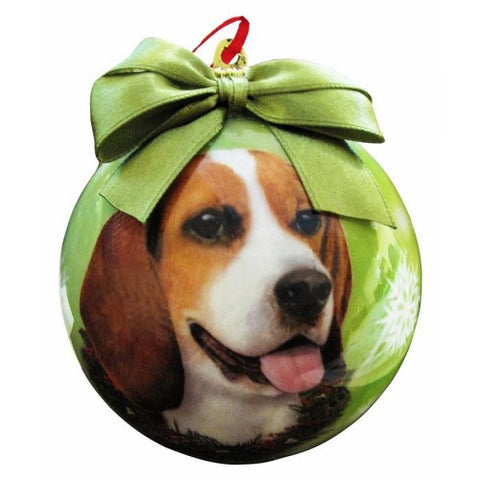 Beagle Shatterproof Dog Breed Christmas Ornament