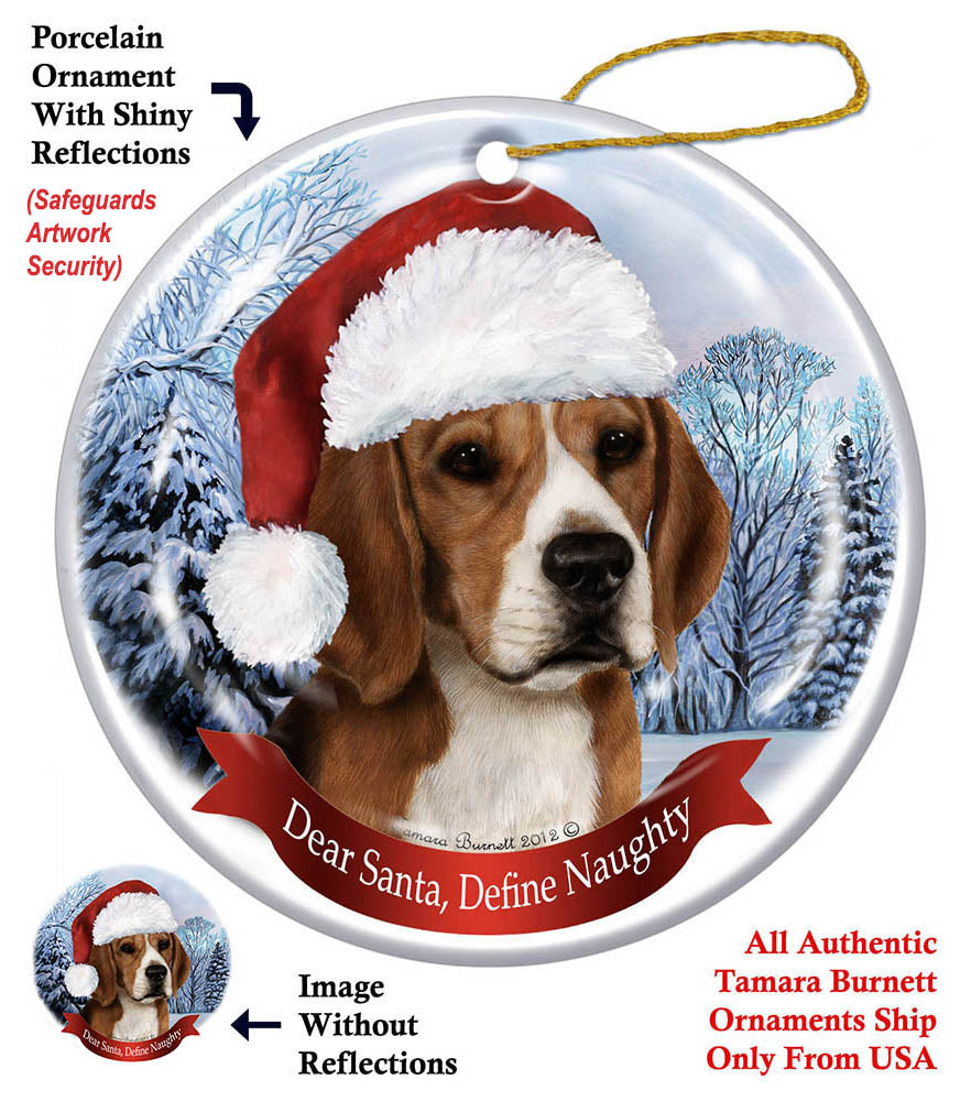 Beagle Howliday Dog Christmas Ornament