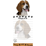 Beagle List Stationery Notepad