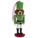 Beagle Dog Toy Soldier Nutcracker Christmas Ornament