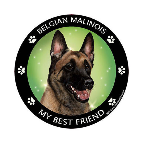 Belgian Malinois My Best Friend Dog Breed Magnet