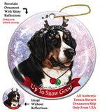 Bernese Mountain Dog Howliday Dog Christmas Ornament