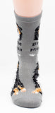 Bernese Mountain Dog Breed Foozy Novelty Socks
