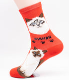 Birman Socks Cat Breed Foozy Novelty Socks