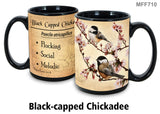Black Capped Chickadee Bird Faithful Friends Coffee Mug