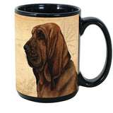 Faithful Friends Bloodhound Dog Breed Coffee Mug